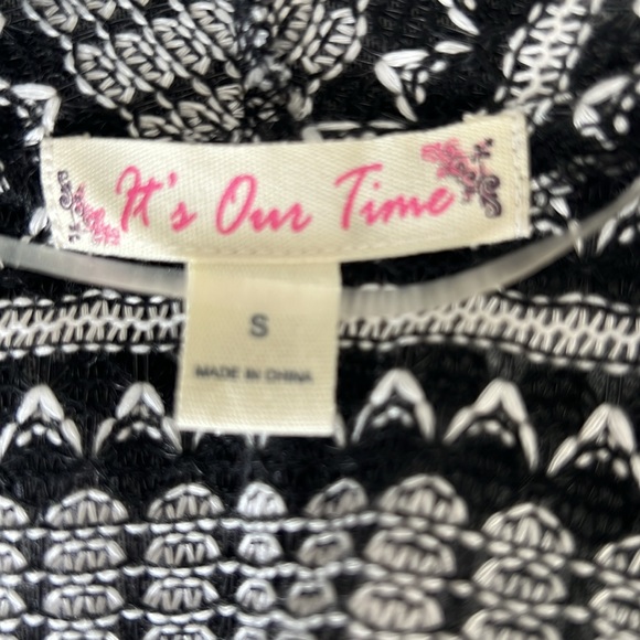 Draped Open front sleeveless Shawl Knit Vest Small - Picture 6 of 6